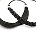 MERRYLIGHT Hair Braid Hairband Braided Twirl Ups Bun Hair Piece 2pcs (Brown-4)