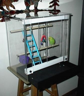 Acrylicage 50 - Acrylic Bird Cage - Video Instructions - 16x12x16