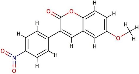 6-METHOXY-3(4'-NITROPHENYL)COUMARIN, 250 mg