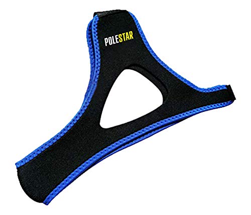 Anti Snoring Chin Strap | Best Snoring Solution and Anti Snoring Devices | Snoring Chin Strap | Snore Stopper | Stop Snoring Sleep Aid for Men and Women | 4 Nose Vents Free | Snore Chin Strap (Blue)