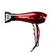 JINRI Hair Dryer 1875W Professional Blow Dryer Negative Ionic Ceramic Dryer 2 Speed and 3 Heat Settings and Cool Shut Button Red