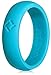 KAUAI Silicone Rings for Women. Pretty, Stackable, Thin, Soft Engagement, Promise Rubber, Womens Wedding Bands. Leading Brand for Comfort: Pro-Athletic and Kauai Elegance Timeless Lace Women's size 8