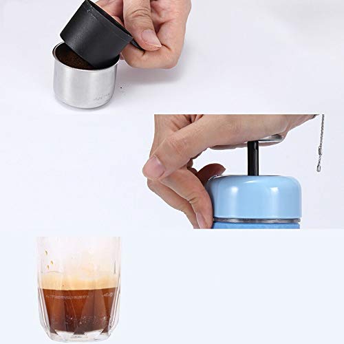 Kleine Reisekaffeemaschine Mini Hand gedrückt Kapsel Kaffeemaschine Kaffee Appliance Tragbare Capsule Kaffee-Maschine… – Bild 4