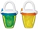Munchkin Deluxe Fresh Food Feeder, Yellow/Green, 2 Count