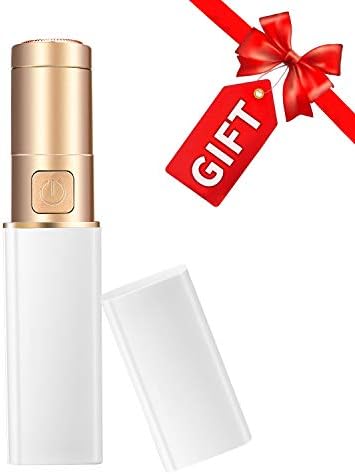 Facial Hair Removal for Women, Ifecco Women’s Portable Handy Painless Hair Remover for Upper Lip, Chin, Cheeks, Sideburns with Travel Size, Battery Not Included