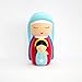 Shining Light Dolls LLC St. Anne Collectible Vinyl Figure with Story and Prayer Card