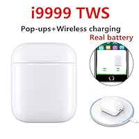 OUYAWEI i9999 TWS Second Generations Replica 1:1 Wireless Earphone 5D Bass for Smartphone