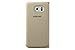 Samsung Cell Phone Case for Galaxy S6 Edge - Retail Packaging - Gold Fabric