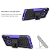 SKTGSLAMY Galaxy A20/Galaxy A30/Galaxy A50 Case, [Shockproof] Tough Rugged Dual Layer Protective Case Hybrid Kickstand Cover for Samsung Galaxy A20/A30/A50 (Purple)