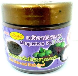 Isme Mangosteen Peel Powder 100% Detox Anti Acne & Reduce Dark Spot Face Mask Amazing of Thailand