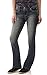WallFlower Women's Juniors Luscious Curvy Stretch Denim Bootcut Jeans (30