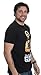 Ann Arbor T-shirt Co. Hallowed Be Thy Gains | Funny Muscle Jesus Weight Lifting Work Out Humor T-Shirt-(Adult, M) Black