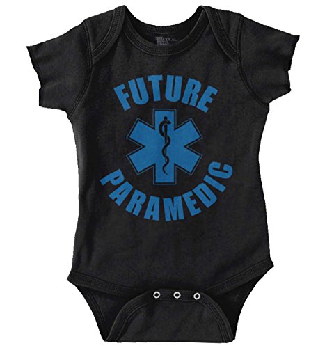 Future Paramedic New Parents Baby Shower Gifts Funny Baby Onesie Bodysuit