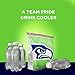 Ziploc Slider Storage Gallon Bag, Great for grab-and-go snacking, tailgating or homegating, 20 Count- NFL Seattle Seahawks