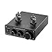 Nobsound Mini 6J1 Vacuum Tube Preamplifier Hi-Fi Stereo PreAmp Treble & Bass & Volume Control (Black)