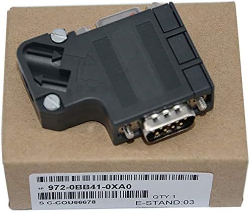 1pack 6ES7 972-0BB41-0XA0 6ES7972-0BB41-0XA0 Compatible Profibus Connector with PG Socket 35 Degree 6ES79720BB410XA0