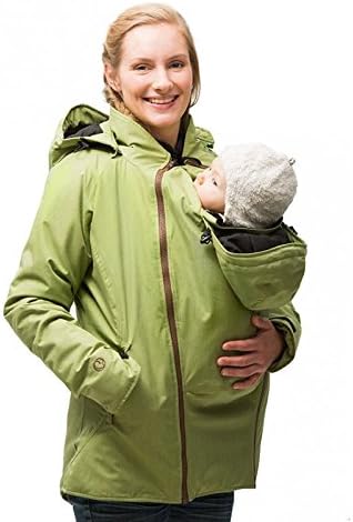 Mamalila Winterjacke Wattiert Geeignet Fur Minustemperaturen Mit Baby Und Schwangerschaftseinsatz Schoko Pistazie Pwj Farbe Choco Grosse Xl Amazon De Bekleidung