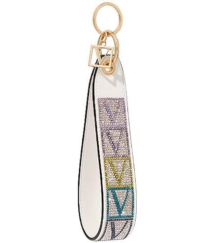 Victoria's Secret Wristlet Strap Keychain (Croc Colorblock) at