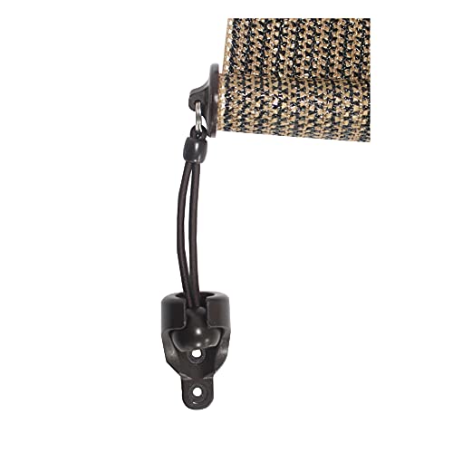 CACELY Replacement Shade Parts Bungee End Cap Kit Brown for Exterior