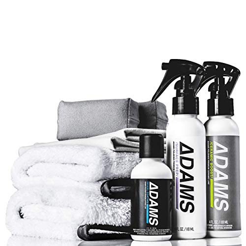 Adam's UV Tracer Ceramic Wheel Coating Complete Kit - Upgraded, Patent Pending UV Technology 9H Hardness Ceramic Coating Formula - Long Lasting Protection That Beads and Repels Water - Thumbnail 7