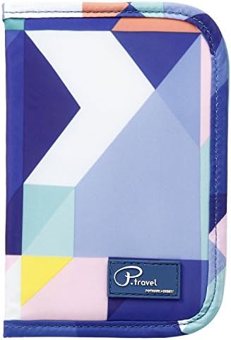VanFn Travel Passport Wallet, Passport Holder For Family, P.Travel Series (Geometry)