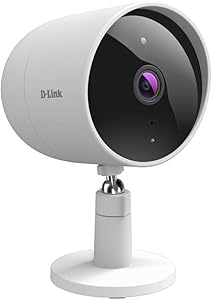 D-Link Indoor Outdoor WiFi Security Camera, Full HD Pro 2 Way Audio Cloud Recording Motion Detection Smart Home Surveillance Network System (DCS-8302LH-US)