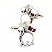 K-Musculo Qillyoper Lifestyle Special Drum Kit Cufflinks for French Shirt Drum Cuff Buttons for Music Jazz Drum Fans with Gift Box