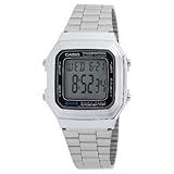 Men€˜s Casio Digital Watch - Silver A178WA-1A TRG