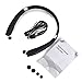 Bluetooth Headset, {Creative Design} Wireless V4.1 Foldable & Retractable Neckband Headphones -Black