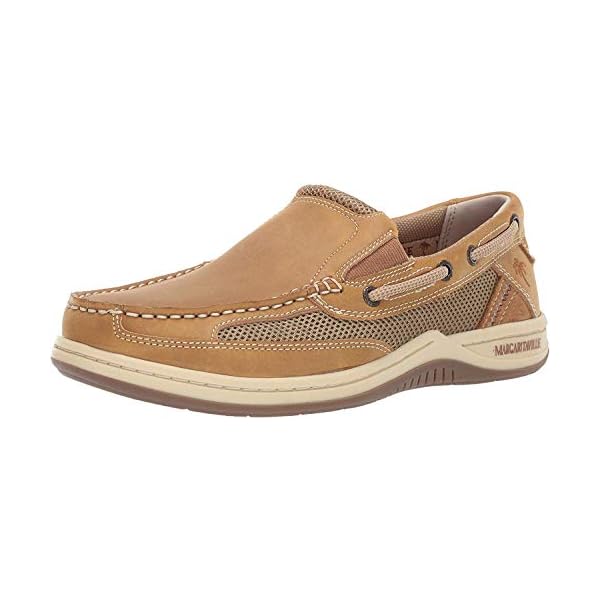 Margaritaville Men's Anchor Slip On Boat Shoe Sailing Smartly