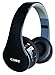 Coby CHBT-701-BLK Contour Bluetooth Stereo Headphones, Black