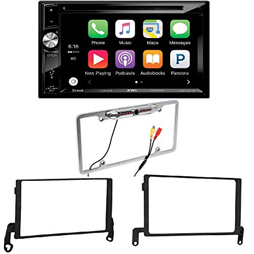 Jensen VX7024 6.2" Car Navigation/Bluetooth/ DVD/CD/MP3/USB/SD/Radio Receiver Metra 95-5818 Double Din Dash Kit for Select 1997-2003 Ford, Lincoln, Mercury, Mazda Vehicles