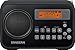 Sangean PR-D18BB Table Top Digital AM/FM/Clock Portable True Digital Radio with Protective Bumper (Black Series)