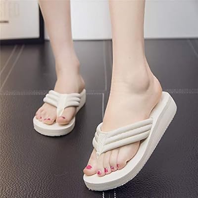 thick flip flops for womens
