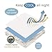 homentality Shredded Memory Foam Bed Pillow for Sleeping Thick Thin Adjustable Cool Pillowcases for Side Back Sleepers - Soft Firm Neck Pain Support - Home Bedding Gift Men Women Sleep, Queen Size