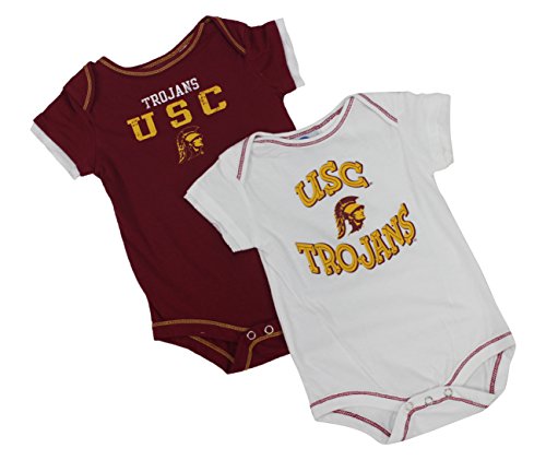NCAA Outerstuff Baby's USC Trojans 2 Piece Creeper Body Set NCAA Outerstuff Baby's USC Trojans 2 Piece Creeper Body Set