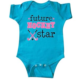 inktastic Future Field Hockey Star Baby Bodysuit