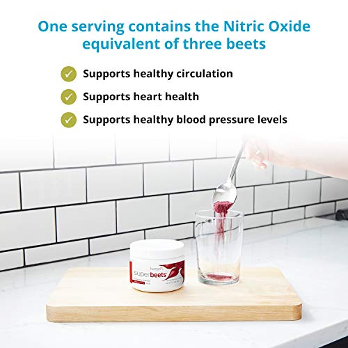HumanN SuperBeets Black Cherry Beet Root Powder Nitric Oxide Boost