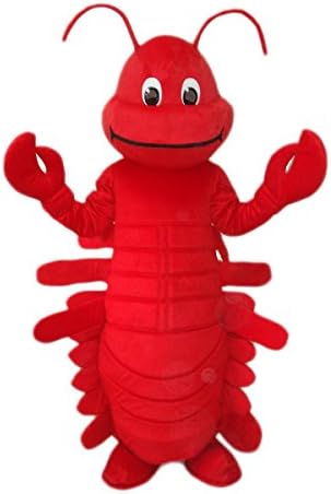 Amazon 赤いエビ着ぐるみ えびきぐるみ 動物マスコット イベント 大人用着ぐるみ コスプレ 仮装 通販