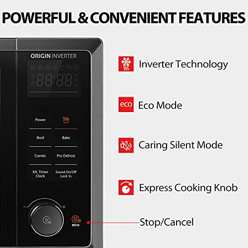 TOSHIBA 6in1 Countertop Microwave Oven with Inverter Technology, Air