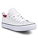 Twisted Women's Kix Printed Double Tongue Fashion Sneaker - WHITE/RED, Size 9