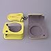 CAIUL Camera Carrying Case Compatible with Fujifilm Instax Mini 70 Camera, Yellow
