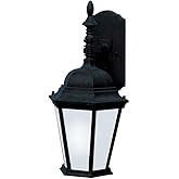 Maxim Lighting 65104BK Westlake-9W 1 LED Outdoor Wall Lantern-9.5 Inches Wide by 19 inches high, Finish Color: Black