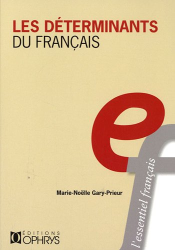 Les  déterminants du français