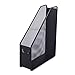 DESIGNA Metal Wire Desktop Mesh Magazine Holder, Office Desk Standing File Organizer Vertical, Black