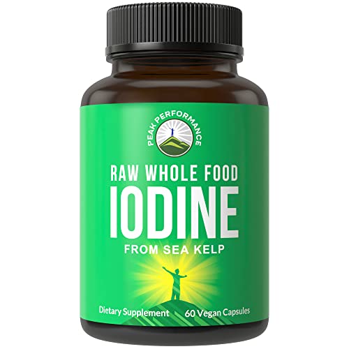 Raw Whole Food Iodine from Kelp (Ascophyllum Nodosum) by Peak