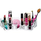 Acrylic Makeup & Lipstick Organizer, Cosmetic Brush Holder, Beauty Display Container, By AcryliCase