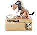 PowerTRC My Dog Piggy Bank - Robotic Coin Munching Toy Money Box Black Brown Color