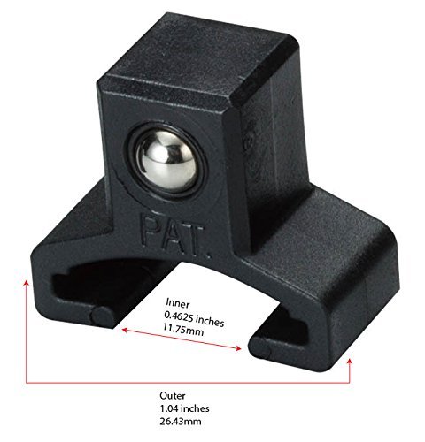 image for 1/2-Inch Drive Aluminum Socket Organizer | ARES 70203 | Store up to 16