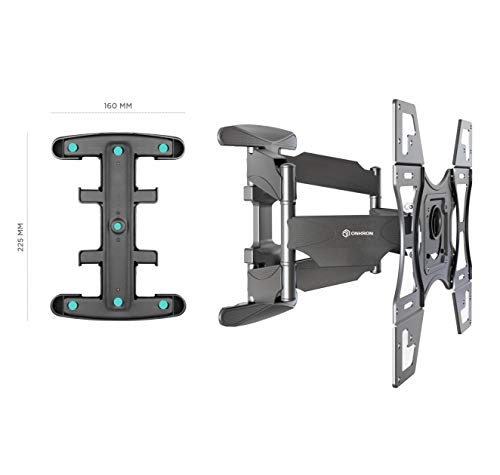 ONKRON TV Mount Tilt Swivel Wall Bracket for 39 to 70-Inch LED LCD Flat Panel TVs M15 Black - Thumbnail 5